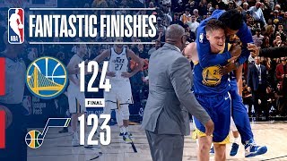 The Warriors and Jazz Go Down to the Final Seconds  October 19 2018 [upl. by Radec688]