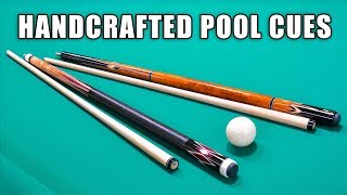 How Handcrafted Pool Cues are Made  Shop Tour [upl. by Aeret]