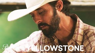 ‘Ryan Bingham Croons the Bunkhouse’ Official Clip  Yellowstone  Paramount Network [upl. by Adanar]