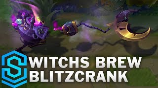 Witchs Brew Blitzcrank Skin Spotlight  PreRelease  League of Legends [upl. by Elesig]