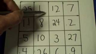 Magic Square Tutorial [upl. by Noerb]