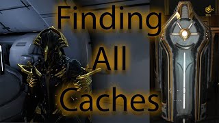 Finding all Orokin Caches on Void Sabotage  Warframe [upl. by Ahsiele]