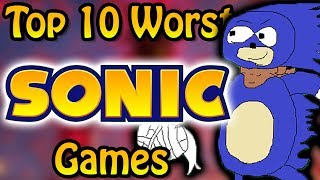 Top 10 Worst Sonic Games [upl. by Gredel]