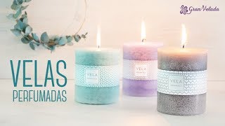 Velas aromaticas cilindricas [upl. by Eiduam684]