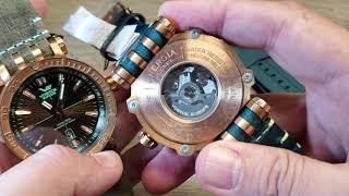 VostokEurope Energia 2 Bronze Brown and Teal dials  Watch Review [upl. by Pierrepont]