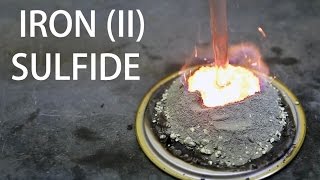 Making Iron II Sulfide [upl. by Mill]