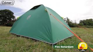 Coleman® BlackOut Bedroom Kobuk Valley 2 Camping Tent  EN [upl. by Anirpas]