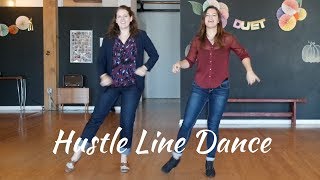 Line Dance 101 Hustle [upl. by Aihsemek]