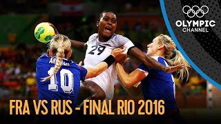 France v Russia  Womens Handball Final  Full Match  Rio 2016 Replays [upl. by Huppert692]