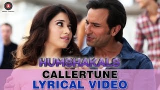 Caller Tune  Humshakals Lyrical HD Video song ft Saif Tamannaah Bipasha Riteish [upl. by Trey]