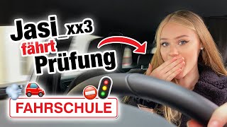 Praktische Führerscheinprüfung mit Jasi 😱  Fischer Academy [upl. by Gnourt]