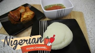 HOW TO MAKE POUNDED YAM  Nigerian Food Recipes  Nigerian Cuisine [upl. by Karly347]