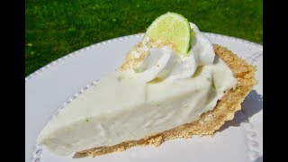 KEY LIME PIE in 15 minutes  NoBake Recipe  DIY Demonstration [upl. by Nnateragram658]