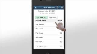 PeopleSoft Mobile Paycheck [upl. by Flint]