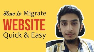 How to Migrate WordPress Website from one Domain and Hosting to another Domain and Server 2018 [upl. by Annay]