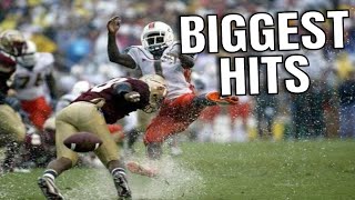 Biggest Hits in College Football History [upl. by Tori873]