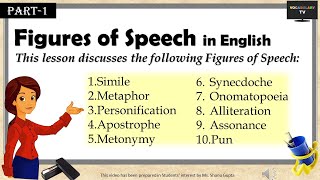 Top22 Figures of Speech in English Part1 [upl. by Kinimod]