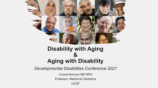 Disability with Aging amp Aging with Disability [upl. by Bomke]