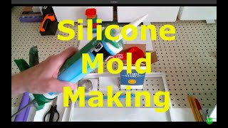 NO MESS Silicone amp Cornstarch plus DIY pourable Silicone MOLD MAKING [upl. by Leiad]