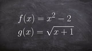 Learn How to Find the Domain of the Composition of Two Functions [upl. by Margaretha]