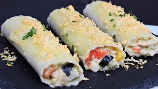 CANELONES de VERANO receta sin horno [upl. by Stubstad]