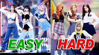 EASY to HARDEST BLACKPINK DANCES  2020 [upl. by Asilim96]