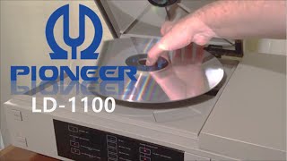 ‘82 PIONEER Laserdisc Player LD1100 [upl. by Yanahc]