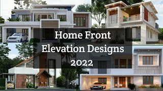 Beautiful House Front Elevation Designs 2022Kerala house design [upl. by Enel]