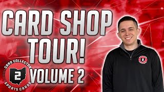 Touring My Card Shop Volume 2  CardCollector2 Sports Cards [upl. by Hceicjow666]