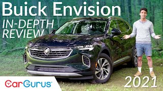 2021 Buick Envision Review Pleasant calm and comfortable  CarGurus [upl. by Holland]