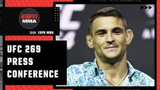 UFC 269 Press Conference  ESPN MMA [upl. by Htebiram]