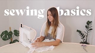 SEWING 101  Ultimate Beginners Guide [upl. by Tacy]