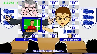 STEVEN GERRARD RETIREMENT by 442oons Gerrard England Gerrard retires  football cartoon [upl. by Burdelle]