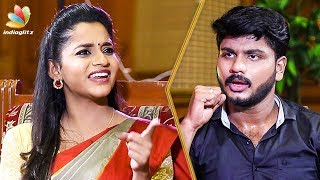 Abarnithis Angry Reaction to Negative Questions  Interview  Arya GV Prakash  EVM [upl. by Alegnad]