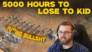 5000 hours to lose to KID  Age of empires 4 [upl. by Sitoiganap]