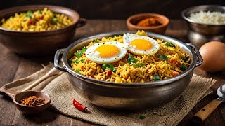 quotPerfect Egg Biryani Recipe  RestaurantStyle Anda Biryani at Homequot [upl. by Balduin]