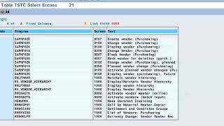 SAP T Code Search  SAP T Code List  SAP Transaction Codes List [upl. by Notslah]