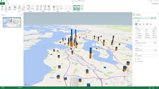 Use 3D Maps in Excel  Create Beautiful Map Charts [upl. by Al]