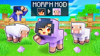 Using MORPH MOD To Cheat In Minecraft Hide N Seek [upl. by Ahen]