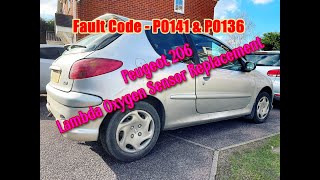 Peugeot 206 Lambda Oxygen O2 Sensor Change [upl. by Ennaisoj]