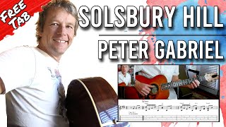 Solsbury Hill Guitar Lesson  Peter Gabriel [upl. by Imar]