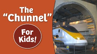 Channel Tunnel Chunnel History for Kids  Bedtime History [upl. by Bilac]