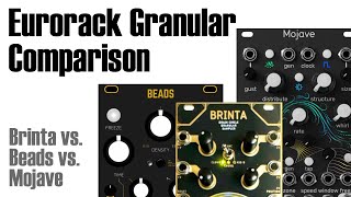 Eurorack granular synthesis module comparison [upl. by Anaitsirk]