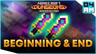 THE BEGINNING AND THE END Full Guide amp Where To Get It in Minecraft Dungeons Echoing Void DLC [upl. by Anatnahs765]