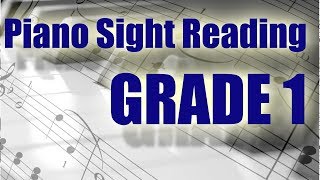 30 min of Basic Piano Sight Reading Practice Grade 1 [upl. by Nelyk977]