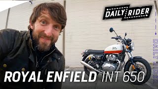 The Budget Bonneville 2021 Royal Enfield Interceptor 650 Review  Daily Rider [upl. by Crescin]