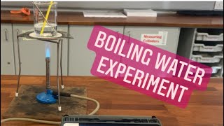 Boiling water experiment [upl. by Maclean]