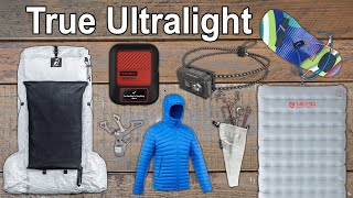 The Perfect Ultralight Backpacking Gear List 10lbs  45kg [upl. by Immot]