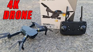 998 Pro 4K Drone Unboxing Review Fly amp video Test Water prices [upl. by Renee32]