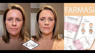 Farmasi CC Cream Tutorial [upl. by Nahrut]